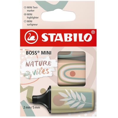 STABILO, Marker, Boss Mini Naturevibes 3er Etui (3x) STABILO, Marker, Boss Mini Naturevibes 3er Etui (3x)