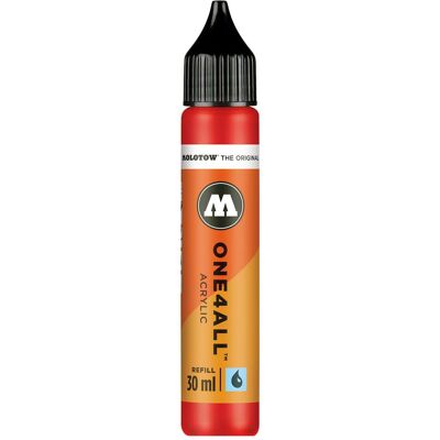 Molotow, Ersatzpatronen + Tintenfass, Nachfülltinte One4All für Permanentmarker 30ml verkehrsrot (Rot, 1 Stk.) Molotow, Ersatzpatronen + Tintenfass, Nachfülltinte One4All für Permanentmarker 30ml verkehrsrot (Rot, 1 Stk.)