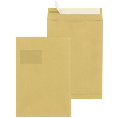 Mailmedia, Versandtasche + Luftpolstertasche, Faltentaschen C4 mF/hk braun 20mm Falte 25 St./Pack. (25 Stk.) Mailmedia, Versandtasche + Luftpolstertasche, Faltentaschen C4 mF/hk braun 20mm Falte 25 St./Pack. (25 Stk.)
