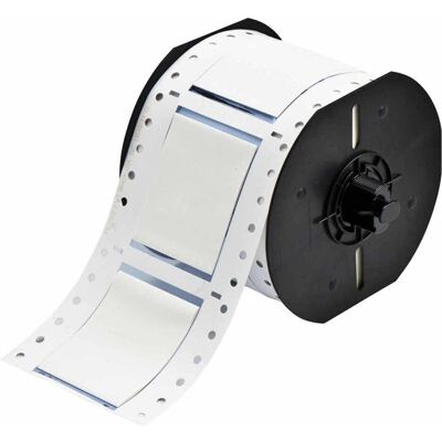 Brady, Etikettenrolle, B33-1500-2-7642, Heatex PermaSleeve, Polyolefin, Weiss, matt, 50.80 x 61.80 mm, für Durchmess Brady, Etikettenrolle, B33-1500-2-7642, Heatex PermaSleeve, Polyolefin, Weiss, matt, 50.80 x 61.80 mm, für Durchmess