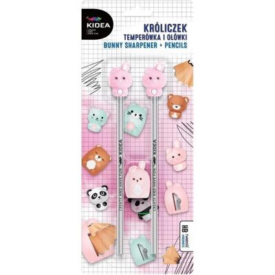 Derform, Spitzer, KIDEA Bunny Spitzer mit Bleistiften Derform, Spitzer, KIDEA Bunny Spitzer mit Bleistiften