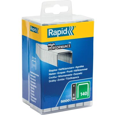 Rapid, Tackerklammern + Tackernägel, Typ 140 Flachdrahtklammer 6 mm Rapid, Tackerklammern + Tackernägel, Typ 140 Flachdrahtklammer 6 mm