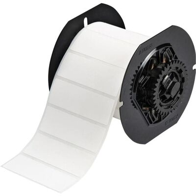 Brady, Etikettenrolle, B33-18-425, Polypropylen, Weiss, matt, 76.20 x 25.40 mm, permanent (1500 L) (76 mm) Brady, Etikettenrolle, B33-18-425, Polypropylen, Weiss, matt, 76.20 x 25.40 mm, permanent (1500 L) (76 mm)