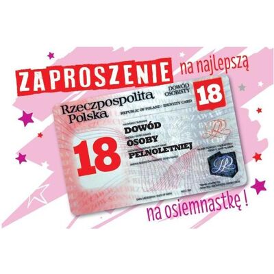 Armin Style, Grusskarte + Briefpapier, Einladung zur 18. Geburtstagsfeier ZA-99 (10 Stk.) (10 Stk.) Armin Style, Grusskarte + Briefpapier, Einladung zur 18. Geburtstagsfeier ZA-99 (10 Stk.) (10 Stk.)