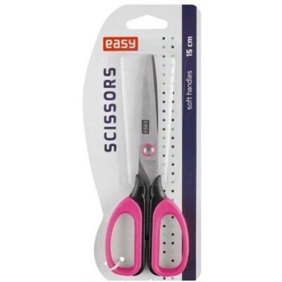Easy, Schere, Schulschere 15cm rosa (15 cm) Easy, Schere, Schulschere 15cm rosa (15 cm)