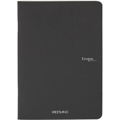 Fabriano, Heft + Block, Heft EcoQua geheftet liniert Nero (A4, Liniert, Weicher Einband) Fabriano, Heft + Block, Heft EcoQua geheftet liniert Nero (A4, Liniert, Weicher Einband)