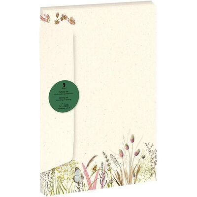 Magni, Grusskarte + Briefpapier, Briefpapier-Set 5/5 A4/DL Blüten im Wind (10 Stk.) Magni, Grusskarte + Briefpapier, Briefpapier-Set 5/5 A4/DL Blüten im Wind (10 Stk.)