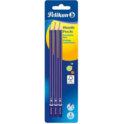 Pelikan Bleistift, Multi (M, 3x) Pelikan Bleistift, Multi (M, 3x)