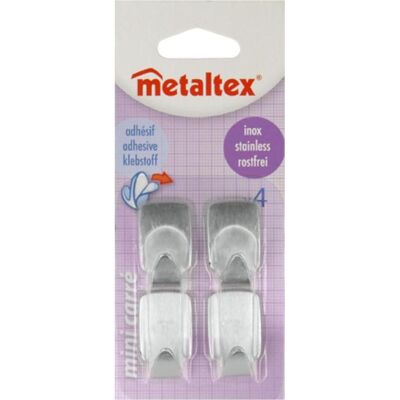 Metaltex, Klebehaken + Klebenagel, Hafthaken Metaltex, Klebehaken + Klebenagel, Hafthaken