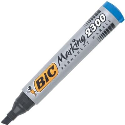 Bic, Marker, Permanent-Marker Marking 2300 Ecolutions, blau (1x) Bic, Marker, Permanent-Marker Marking 2300 Ecolutions, blau (1x)