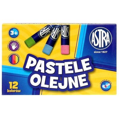 Astra, Malstifte, Ölpastelle 12 Farben (12x) Astra, Malstifte, Ölpastelle 12 Farben (12x)