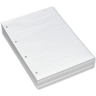 Bantex, Heft + Block, Konferenzunterlagen A4 Leinen geleimt 60g weiss mit 4 Löchern - (25 Blätter je x 20 ) (A4, Liniert) Bantex, Heft + Block, Konferenzunterlagen A4 Leinen geleimt 60g weiss mit 4 Löchern - (25 Blätter je x 20 ) (A4, Liniert)