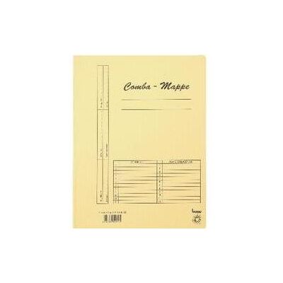 Bene, Mappe, 5 Schnellhefter Karton gelb DIN A4 (A4, 5x) Bene, Mappe, 5 Schnellhefter Karton gelb DIN A4 (A4, 5x)