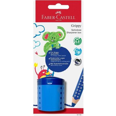 Faber-Castell, Spitzer, Spitzdose Grippy BK Faber-Castell, Spitzer, Spitzdose Grippy BK
