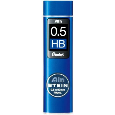 Pentel, Bleistiftminen, Ain Stein (40 Stk., 0.50 mm, HB) Pentel, Bleistiftminen, Ain Stein (40 Stk., 0.50 mm, HB)