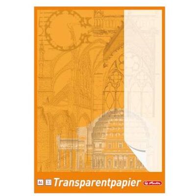 Herlitz, Heft + Block, 696401 Orange (A4, Blanko) Herlitz, Heft + Block, 696401 Orange (A4, Blanko)