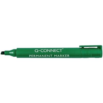 Q-Connect, Marker, Permanent Marker mit Keilspitze (1x) Q-Connect, Marker, Permanent Marker mit Keilspitze (1x)