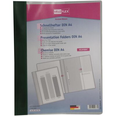 Veloflex, Mappe, Schnellhefter VELOFORM A4 grün (A4, 1x) Veloflex, Mappe, Schnellhefter VELOFORM A4 grün (A4, 1x)