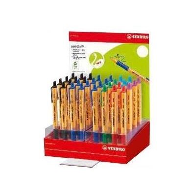 STABILO, Schreibstifte, Druckkugelschreiber pointball, 32er Karton-Display (32x) STABILO, Schreibstifte, Druckkugelschreiber pointball, 32er Karton-Display (32x)