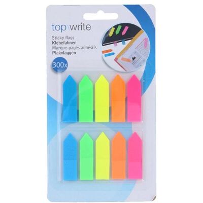 Topwrite, Haftnotiz, Sticky flags 300pcs 4.5x1.2cm (45 x 12 mm) Topwrite, Haftnotiz, Sticky flags 300pcs 4.5x1.2cm (45 x 12 mm)
