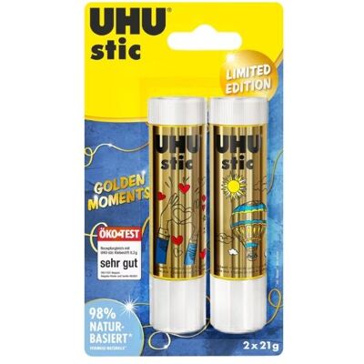 UHU, Klebestift, Klebestift stic Gold Edition 55395 21g 2St. (21 g, 2x) UHU, Klebestift, Klebestift stic Gold Edition 55395 21g 2St. (21 g, 2x)