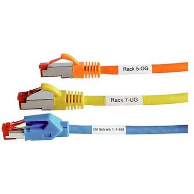 Fleximark, Etiketten, Wickeletiketten, LCK 32 weiss, 25,0 x 35,5 mm, 640 Stück Wickeletiketten für Kabel zum B... Fleximark, Etiketten, Wickeletiketten, LCK 32 weiss, 25,0 x 35,5 mm, 640 Stück Wickeletiketten für Kabel zum B...