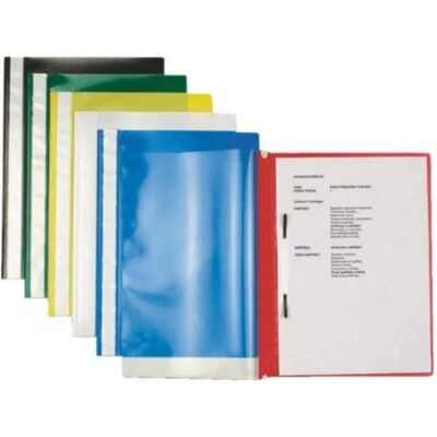Esselte, Mappe, Rychlovazač PVC barevný - modrá / 25 ks (A4, 25x) Esselte, Mappe, Rychlovazač PVC barevný - modrá / 25 ks (A4, 25x)