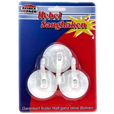 Magni, Klebehaken + Klebenagel, Hebelsaughaken in 2er und 3er Set Magni, Klebehaken + Klebenagel, Hebelsaughaken in 2er und 3er Set
