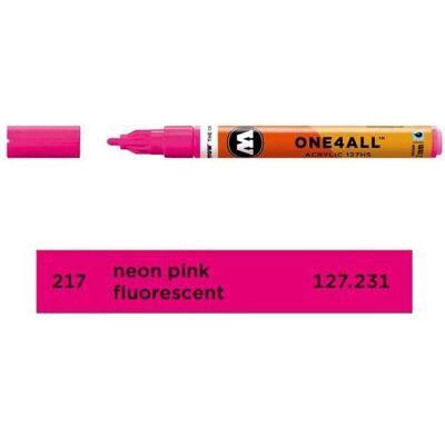 Molotow, Marker, Filzstift One4all 127HS neon pink fluor (1x) Molotow, Marker, Filzstift One4all 127HS neon pink fluor (1x)