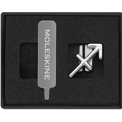 Moleskine, Heft + Block, Pins Sagittarius Silver (Kein Einband) Moleskine, Heft + Block, Pins Sagittarius Silver (Kein Einband)