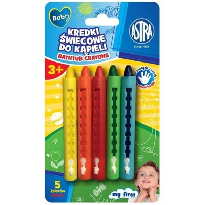 Astra, Malstifte, BABY Badewachs 5 Stk. (5x) Astra, Malstifte, BABY Badewachs 5 Stk. (5x)
