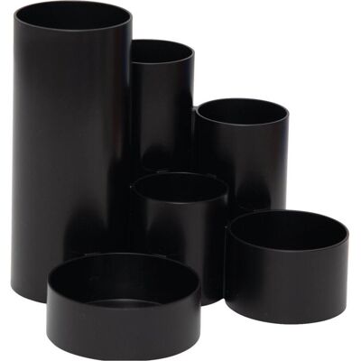 Maul, Trennwand, MAULtubo Recycling 4115690 Stifteköcher Schwarz Anzahl der Fächer: 6 (15.20 x 12.60 cm) Maul, Trennwand, MAULtubo Recycling 4115690 Stifteköcher Schwarz Anzahl der Fächer: 6 (15.20 x 12.60 cm)