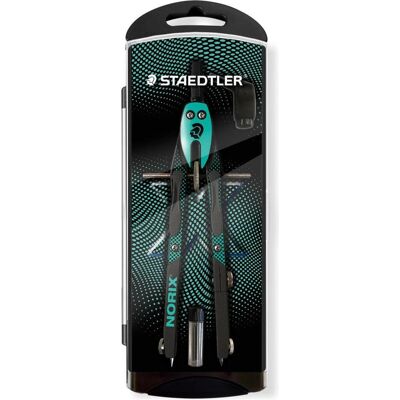 Staedtler Schnellverstellzirkel Norix türkisschwar, Zirkel, Schwarz, Grün, Türkis Staedtler Schnellverstellzirkel Norix türkisschwar, Zirkel, Schwarz, Grün, Türkis