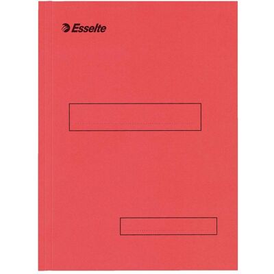 Leitz, Mappe, Aktenmappe mit 2 Einschlagklappen, Farbe: rot Inhalt: 100 Stück (A4, 100x) Leitz, Mappe, Aktenmappe mit 2 Einschlagklappen, Farbe: rot Inhalt: 100 Stück (A4, 100x)