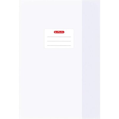 Herlitz, Heft + Block, Heftschoner DIN A4, geprägt (Bast), PP, weiss mit aufgeklebtem Beschriftungsetikett (A4) Herlitz, Heft + Block, Heftschoner DIN A4, geprägt (Bast), PP, weiss mit aufgeklebtem Beschriftungsetikett (A4)