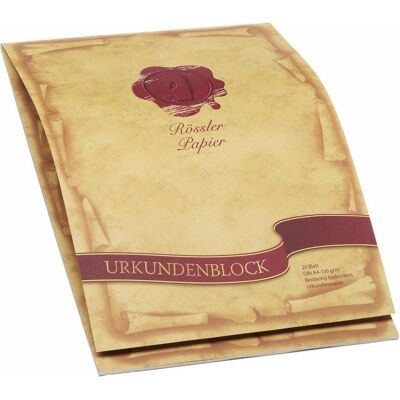 Magni, Briefumschlag, 2002390000 - Dürener Tradition - Urkundenblock DIN A4, 20 Blatt, beidseitig bedruckt (A4) Magni, Briefumschlag, 2002390000 - Dürener Tradition - Urkundenblock DIN A4, 20 Blatt, beidseitig bedruckt (A4)