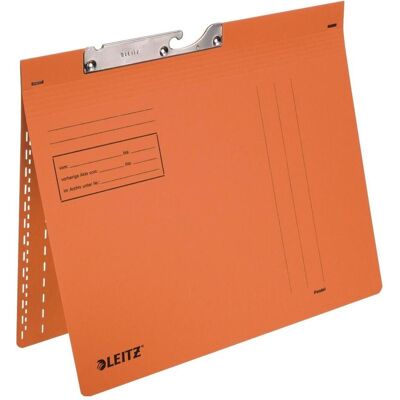 Leitz, Mappe, Pendelhefter, A4, kaufmännische Heftung, orange (A4, 50x) Leitz, Mappe, Pendelhefter, A4, kaufmännische Heftung, orange (A4, 50x)