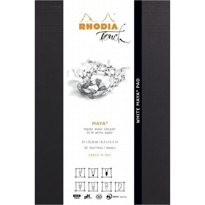 Rhodia, Heft + Block, Touch (A4+, Gepunktet, Kein Einband) Rhodia, Heft + Block, Touch (A4+, Gepunktet, Kein Einband)