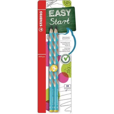 STABILO, Bleistift, EASYgraph blau 2er (3.15 mm, HB, 2x) STABILO, Bleistift, EASYgraph blau 2er (3.15 mm, HB, 2x)