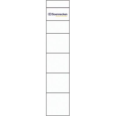 Soennecken, Magnet, Rückenschild schmal/kurz 30 x 190 mm (B x (10x) Soennecken, Magnet, Rückenschild schmal/kurz 30 x 190 mm (B x (10x)