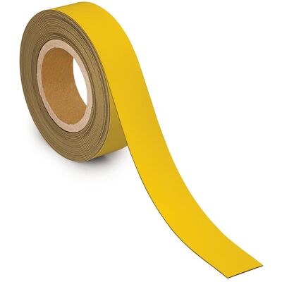 Maul, Magnet, Kennzeichnungsband magnetisch gelb 4 cm x 10 Meter (1x) Maul, Magnet, Kennzeichnungsband magnetisch gelb 4 cm x 10 Meter (1x)