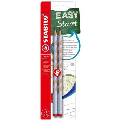 STABILO, Bleistift, Dreikant-Bleistift Easygraph Pastel HB pastellblau Rechtshänder VE= 2 Stifte (3.15 mm, HB, 2x) STABILO, Bleistift, Dreikant-Bleistift Easygraph Pastel HB pastellblau Rechtshänder VE= 2 Stifte (3.15 mm, HB, 2x)