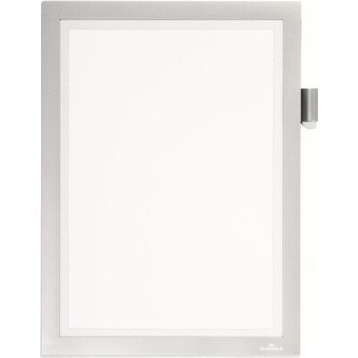 Durable, Informationsschild, SELBSTKLEBENDER RAHMEN. SILBER A4 4993 1SZ DURAFRAME NOTE SILBER – 4993-23 Durable, Informationsschild, SELBSTKLEBENDER RAHMEN. SILBER A4 4993 1SZ DURAFRAME NOTE SILBER – 4993-23