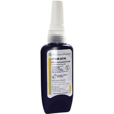 Marston-Domsel, Klebstoff, MD-Rohrgewindedichtung kennzeichnungsfrei 6750K.577 Tube 50g Marston-Domsel, Klebstoff, MD-Rohrgewindedichtung kennzeichnungsfrei 6750K.577 Tube 50g