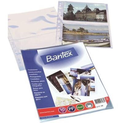 BANTEX 15x21 Foto-Taschen - 10er-Pack BANTEX 15x21 Foto-Taschen - 10er-Pack