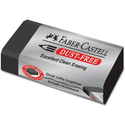 Faber-Castell, Korrekturmittel, schwarzer staubfreier Radiergummi Faber-Castell, Korrekturmittel, schwarzer staubfreier Radiergummi