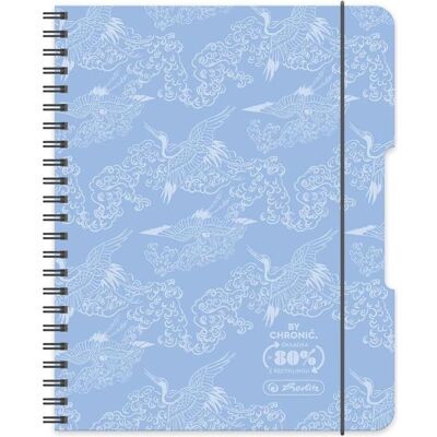 Herlitz, Heft + Block, Spiralnotizbuch A4/80K kariert blau (2 Stk) (A4, Kariert, Weicher Einband) Herlitz, Heft + Block, Spiralnotizbuch A4/80K kariert blau (2 Stk) (A4, Kariert, Weicher Einband)