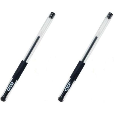 GrandHall, Bleistift, GR-101 schwarzer Gelstift, 2 Stk. GROSSARTIG (0.50 mm, 2x) GrandHall, Bleistift, GR-101 schwarzer Gelstift, 2 Stk. GROSSARTIG (0.50 mm, 2x)