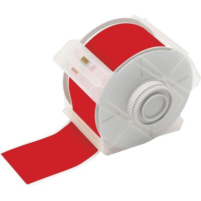 Brady, Etikettenrolle, B-595, Vinyl, Rot, 57mm x 30m, permanent, f. GlobalMark (63.50 mm) Brady, Etikettenrolle, B-595, Vinyl, Rot, 57mm x 30m, permanent, f. GlobalMark (63.50 mm)