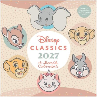 Pyramid Kalender, Disney Classics calendrier Treasured Memories 2027 30 x 30 cm Pyramid Kalender, Disney Classics calendrier Treasured Memories 2027 30 x 30 cm